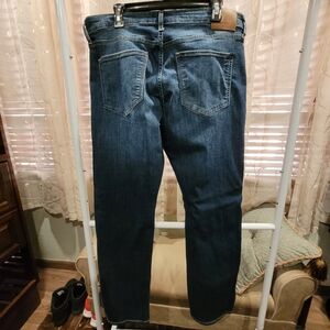 Classic Indigo Men's Straight Jeans